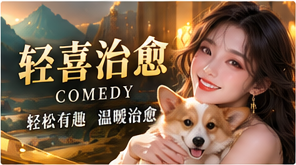 轻松片刻原创故事主题画面